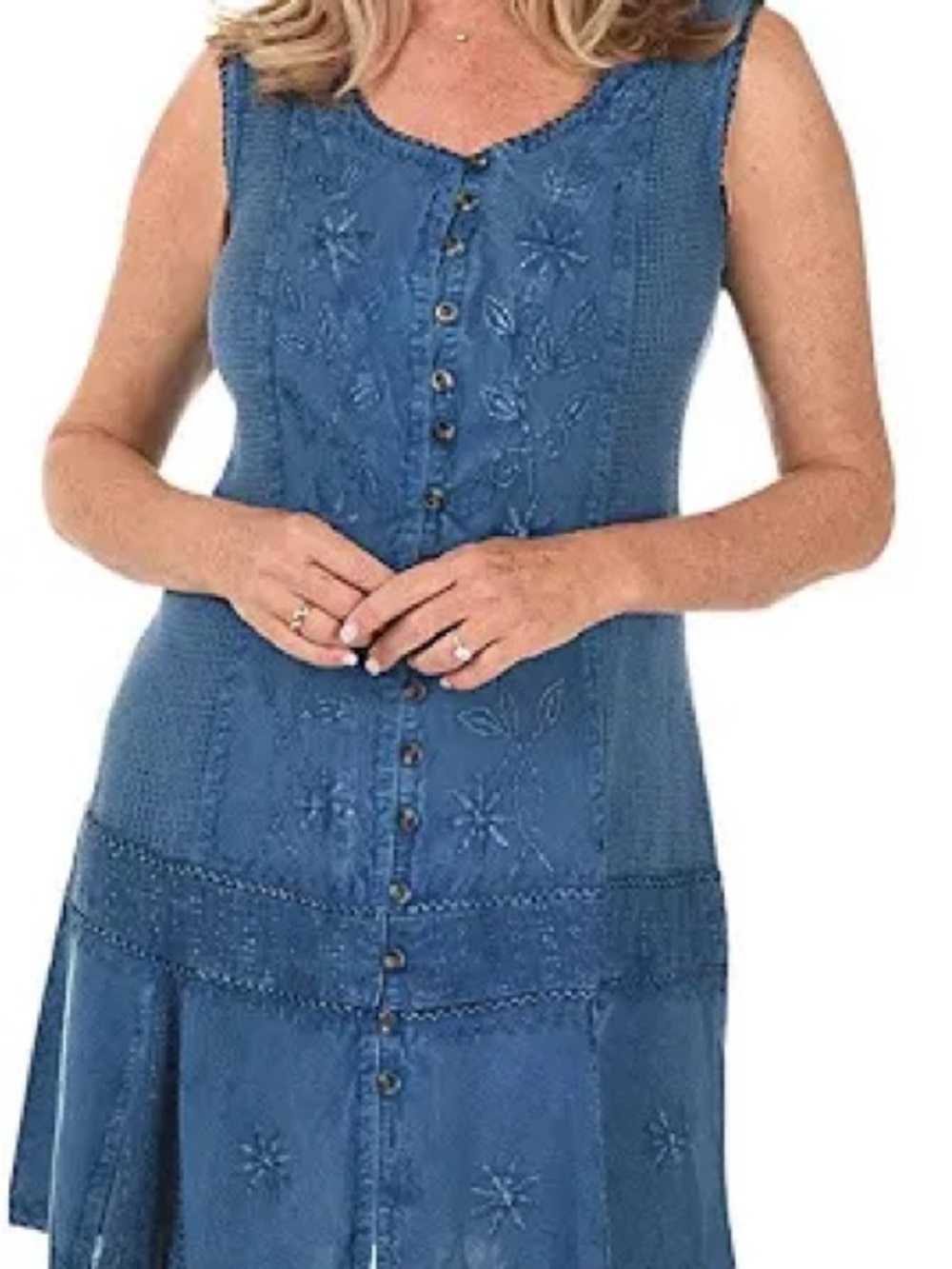 Raya Sun Chambray Dress